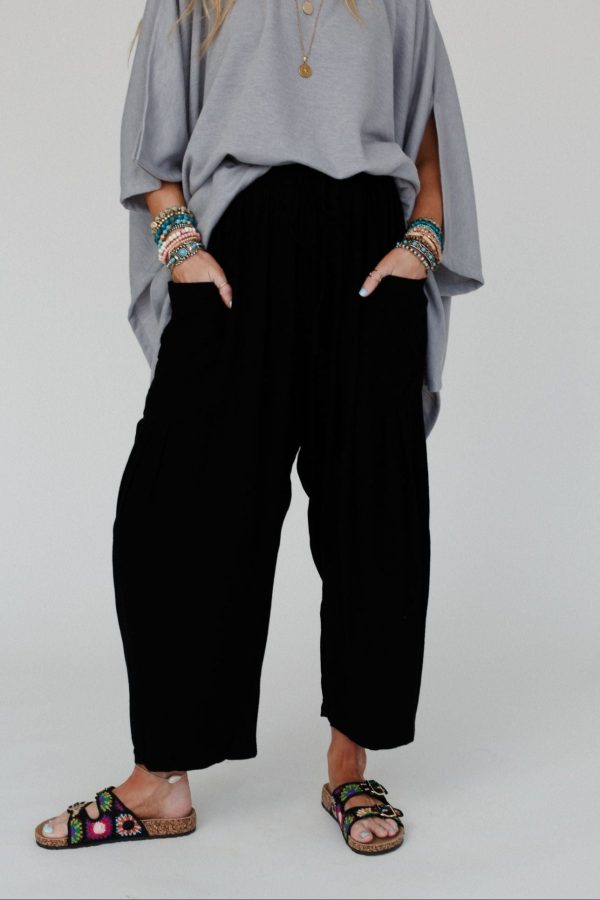 Blissful Drifter Pants - Black Online Hot Sale