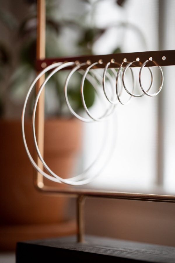 Simple Sterling Hoops Online now - Image 2