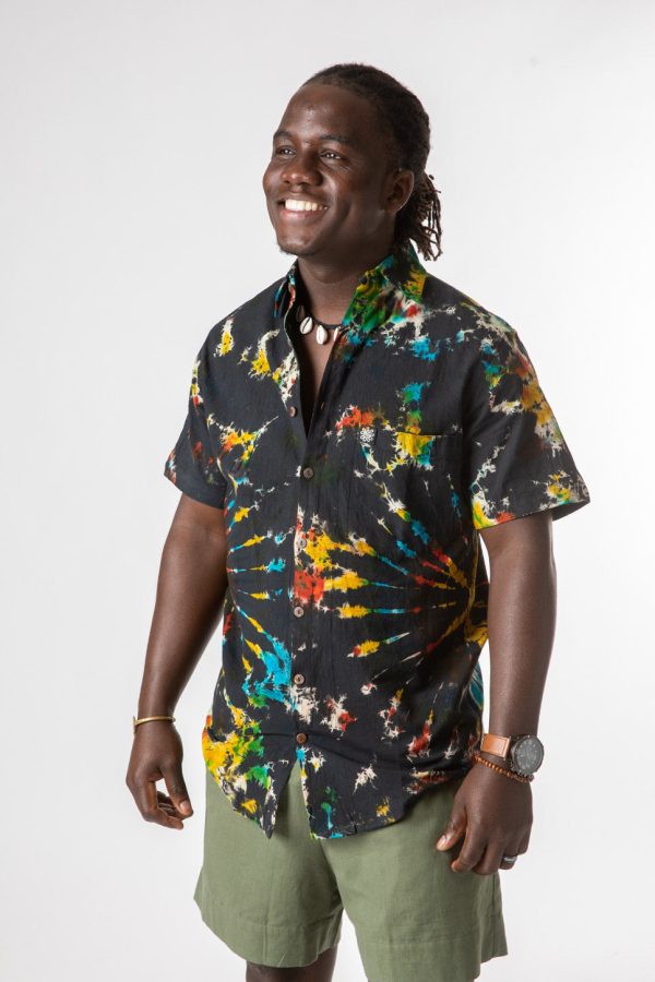 Mexicali Tie Dye Button Down Supply - Image 3