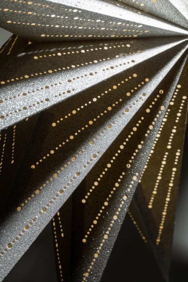 Silver Star Paper Lanterns on Sale - Image 4