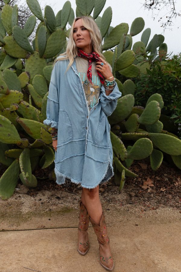 Southern Flair 3 Piece Bundle - Washed Denim Online - Image 4