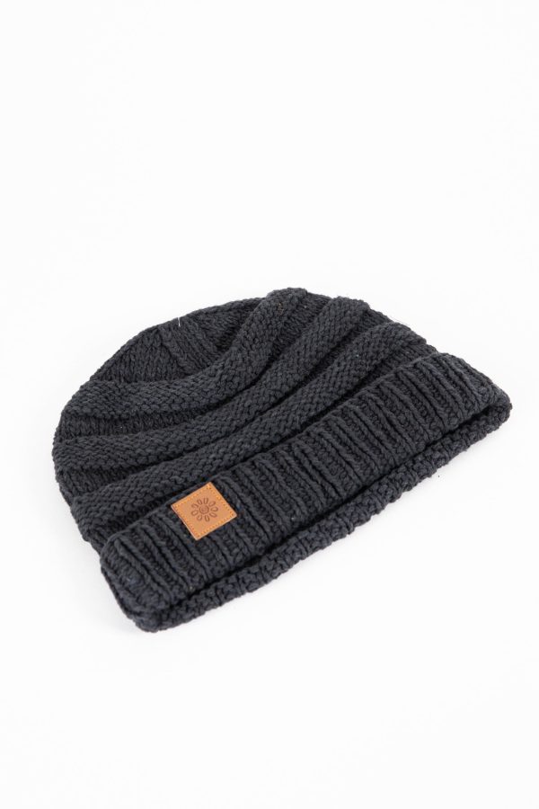 Fold Over Cotton Beanie Hot on Sale - Image 2