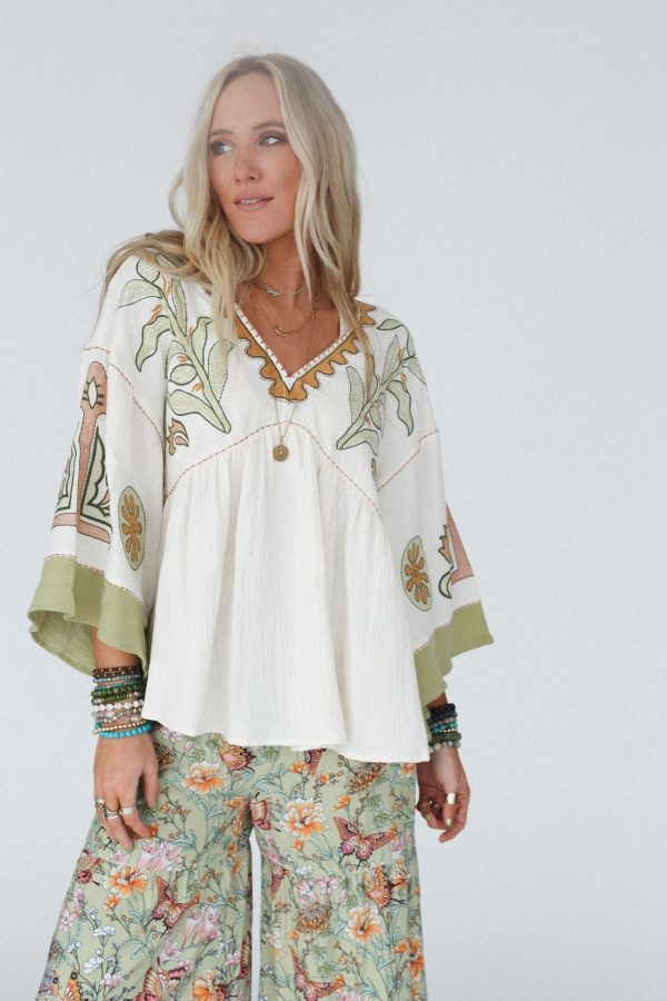 Chateau Chic Babydoll Top - Natural Supply - Image 4