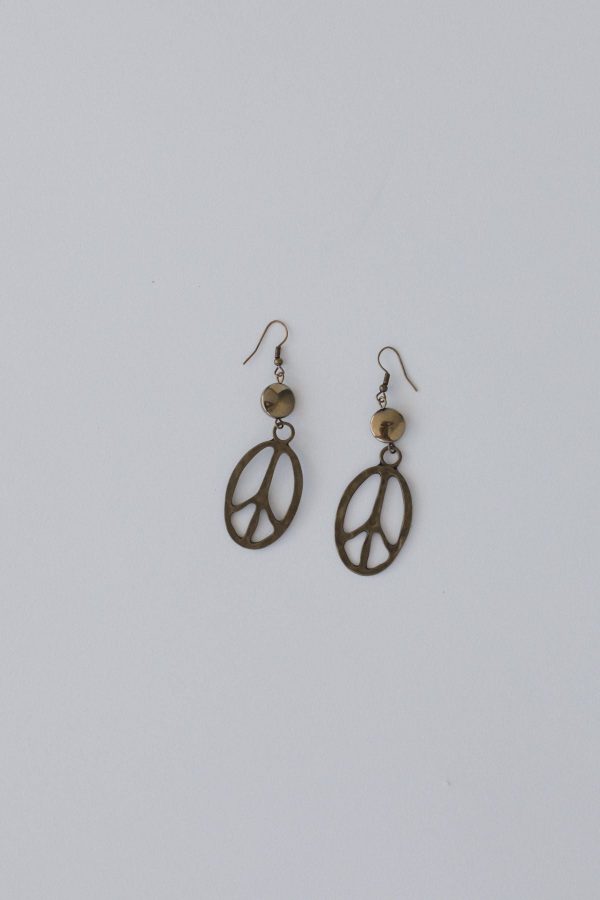 Chandler Peace Earrings - Gunmetal Online - Image 2