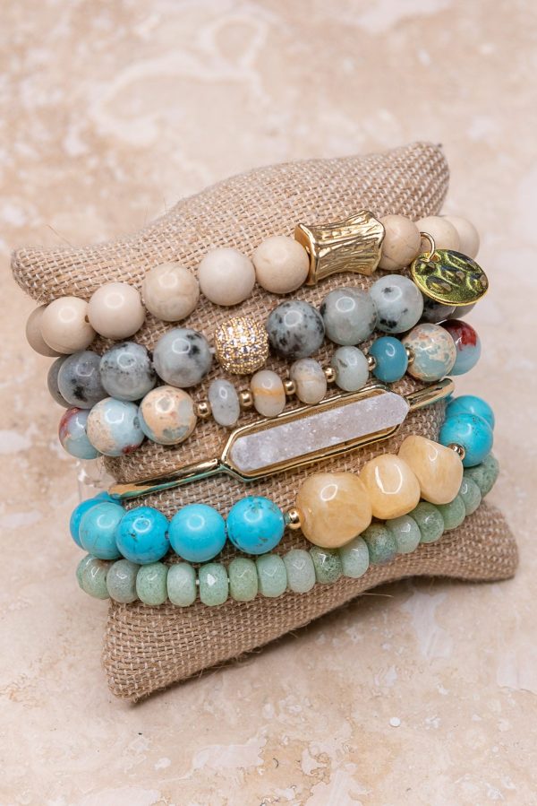 Sunset Sands Bracelet Set - Mint Fashion - Image 3