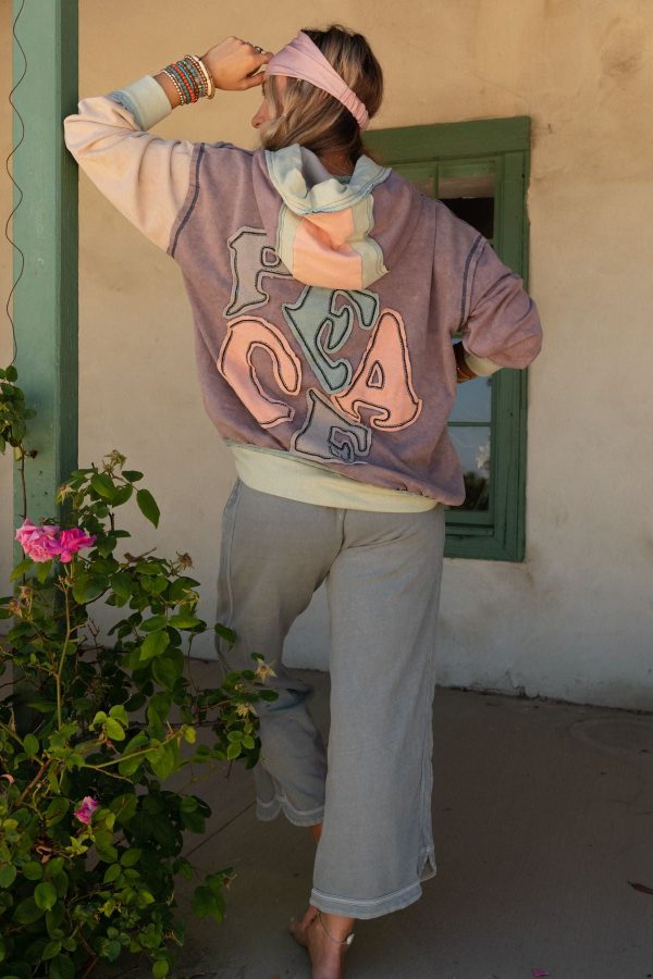 Peace Out Hoodie - Blue Supply - Image 4