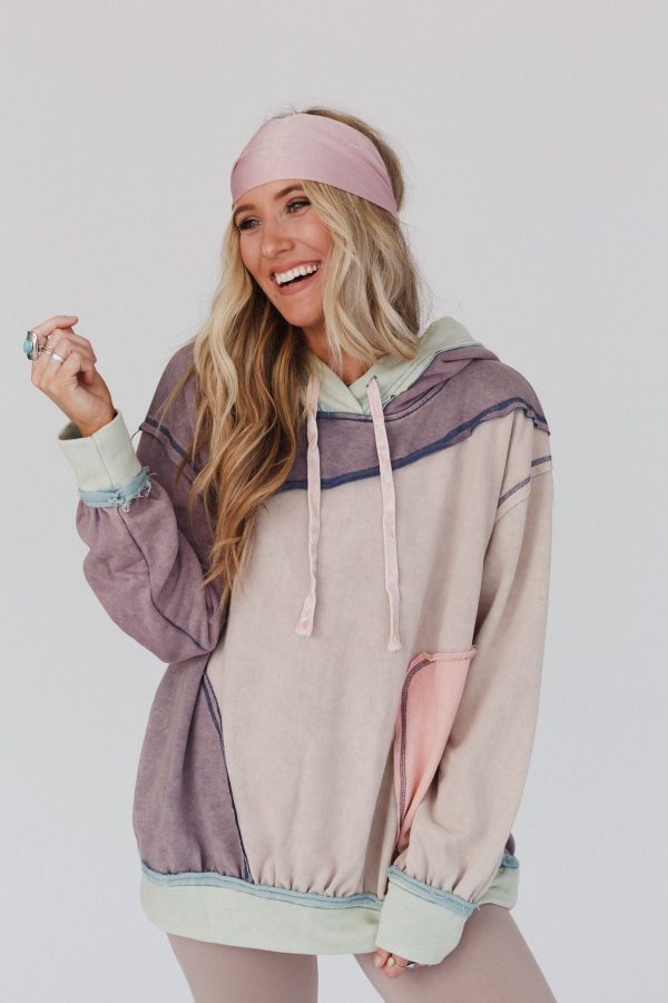 Peace Out Hoodie - Blue Supply - Image 2